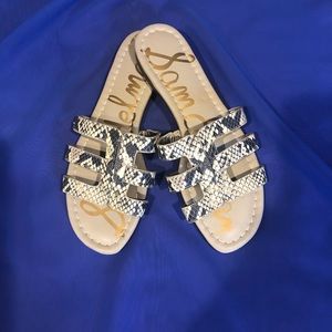 Sam Edelman snake print sandals
